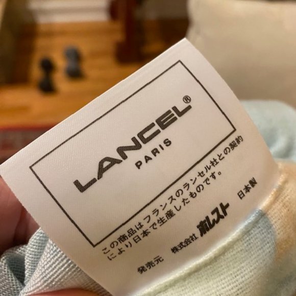 New in Box Rare Luxe Lancel Paris Blanket Throw Gift - Picture 3 of 6